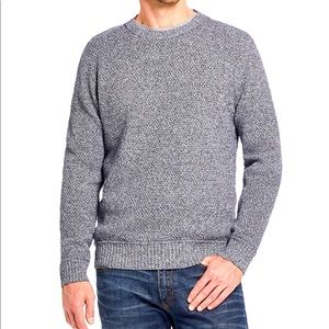 Weatherproof vintage solid mesh stitch sweater